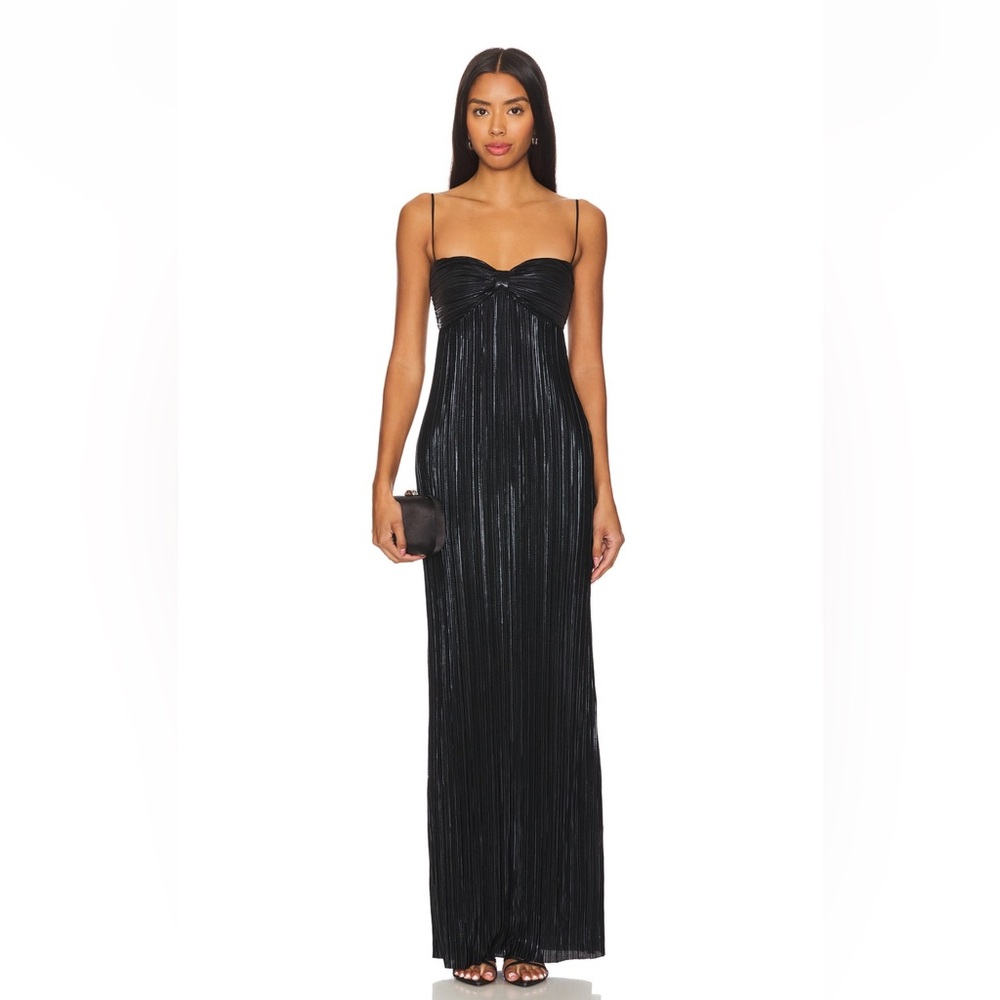 Lovers and friends Mya gown in black size M